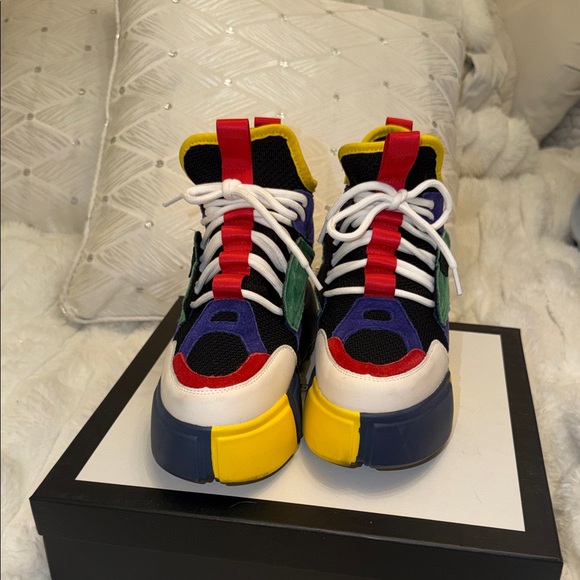 Colorful Platform Sneakers - Picture 3 of 8